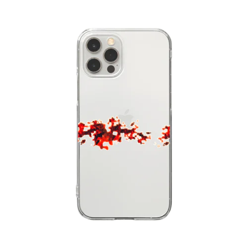 乙女の血しぶき Clear Smartphone Case