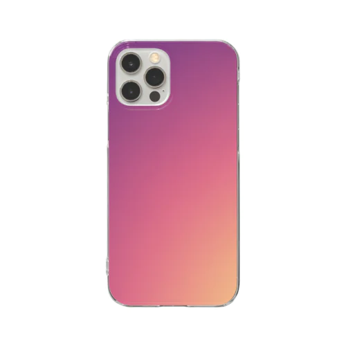 SUNSET. Clear Smartphone Case