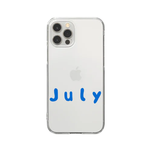 ●Ｊｕｌｙ●７月● Clear Smartphone Case