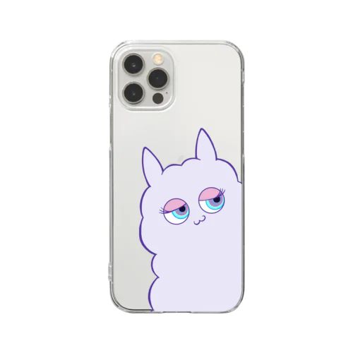 あるぱかちゃん Clear Smartphone Case