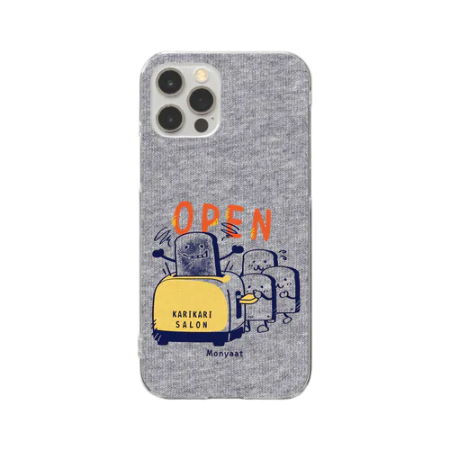 CT144 カリカリサロンGB*スマホケース用 Clear Smartphone Case