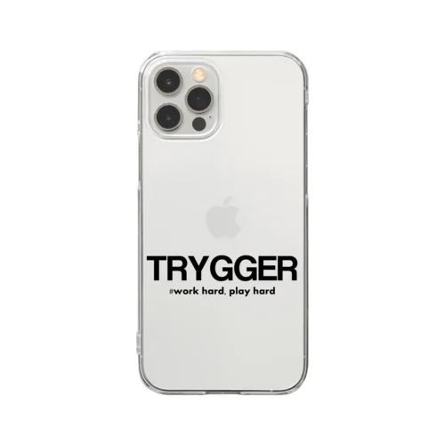 TRYGGER クリアスマホケース