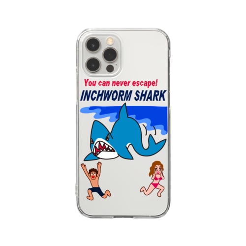 恐怖！シャクトリシャーク Clear Smartphone Case
