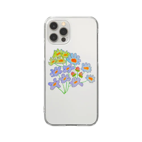 FLOWERS Clear Smartphone Case