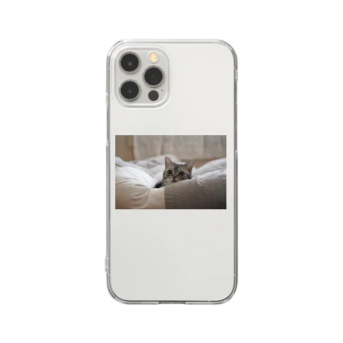 ねこのスマホケース Clear Smartphone Case