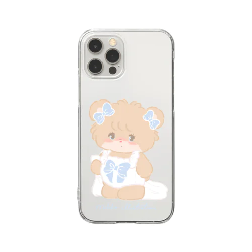 ribbon latte Clear Smartphone Case