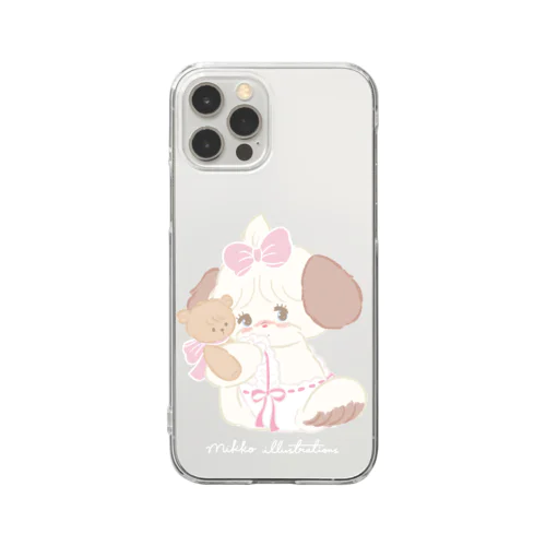 ribbon souffle Clear Smartphone Case