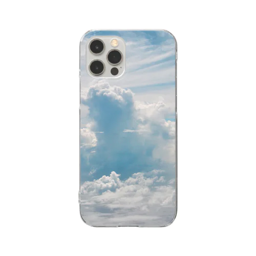 雲の上の空 1 Clear Smartphone Case