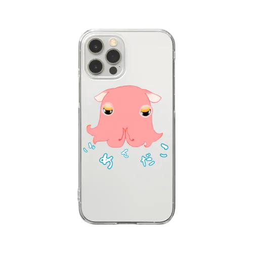 ごめんだこ Clear Smartphone Case