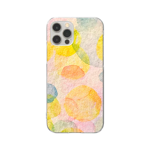 mi:muimi art まるまる Clear Smartphone Case