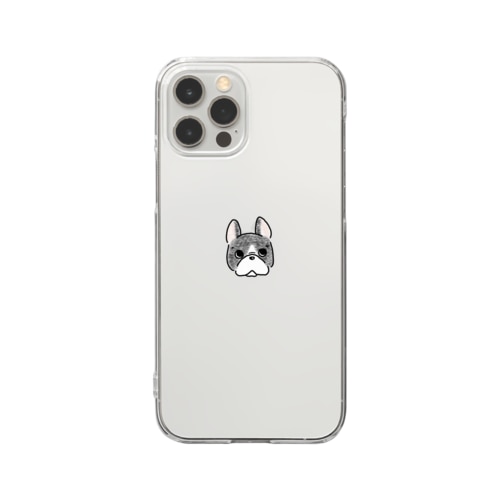 フレンチブルドッグ Clear Smartphone Case