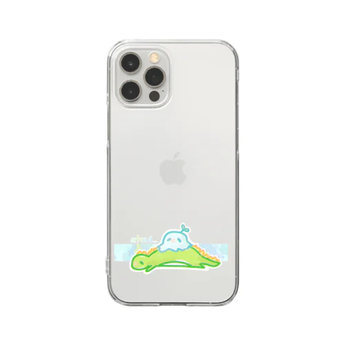 あつい Clear Smartphone Case