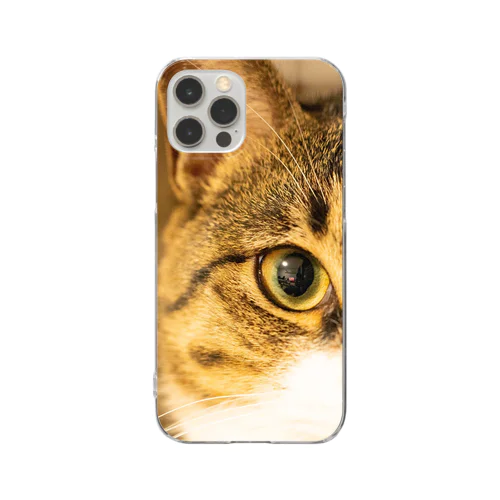 猫ちゃん Clear Smartphone Case