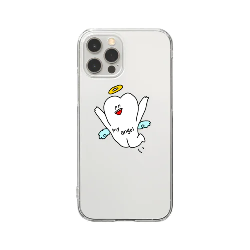 歯ちゃん Clear Smartphone Case