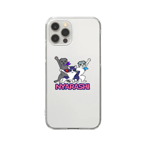 NYARASHI2021ドームツアーグッズ Clear Smartphone Case