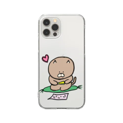 お手入れ上手 Clear Smartphone Case