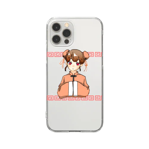 チャイナちゃん Clear Smartphone Case