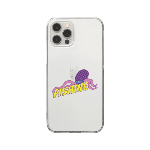 OCTOPUS×FISHING Clear Smartphone Case