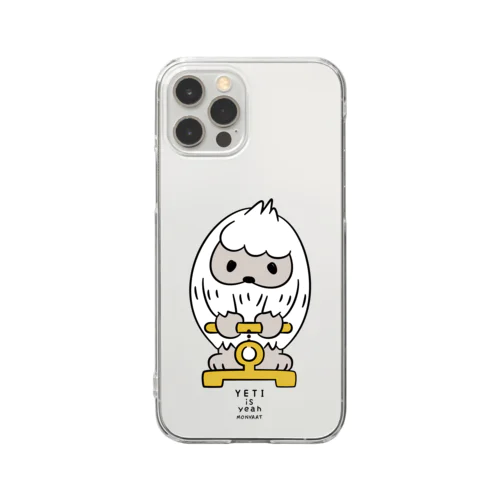 はいきんりょくチェック*スマホA Clear Smartphone Case