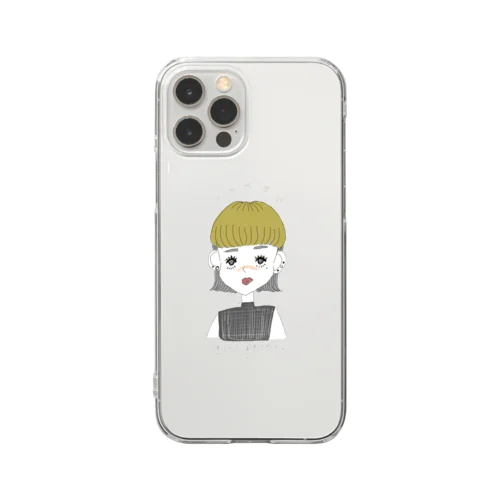 girl power. Clear Smartphone Case