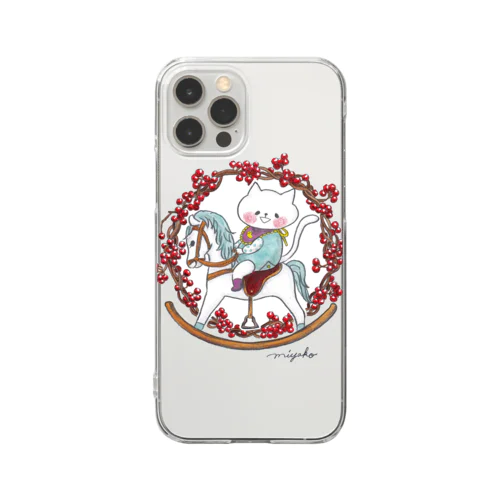 木馬と山帰来 Clear Smartphone Case