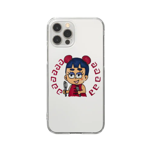 チャイナガール Clear Smartphone Case