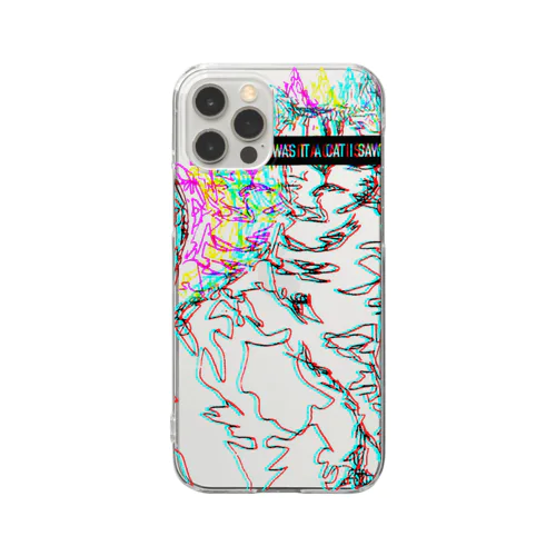 WAS IT A CAT I SAW? Clear Smartphone Case