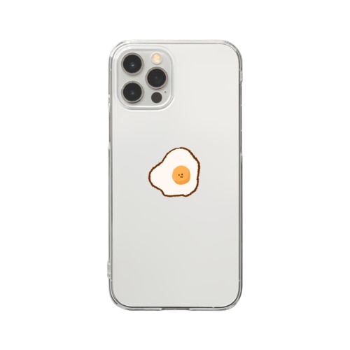 めだまやき Clear Smartphone Case