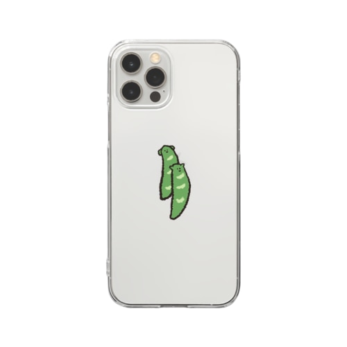 さやいんげん Clear Smartphone Case