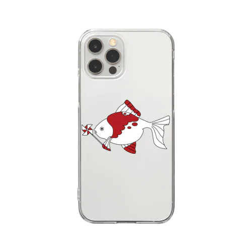 風車白金魚 Clear Smartphone Case