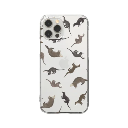 Five Otters Clear Smartphone Case
