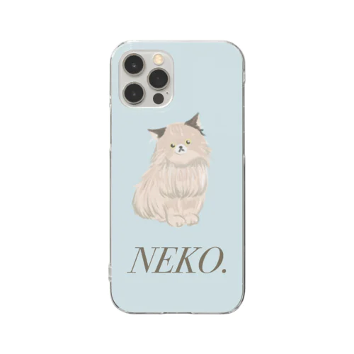 NEKO.  クリアスマホケース