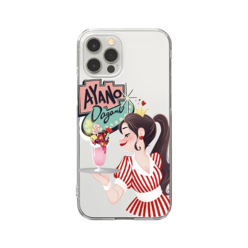 ＤＩＮＥＲ ＤＡＧＡＮＥ Clear Smartphone Case