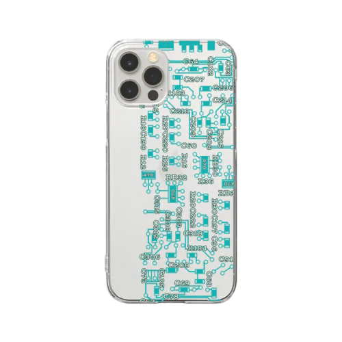 基盤 Clear Smartphone Case