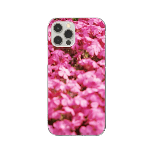 芝桜 Clear Smartphone Case