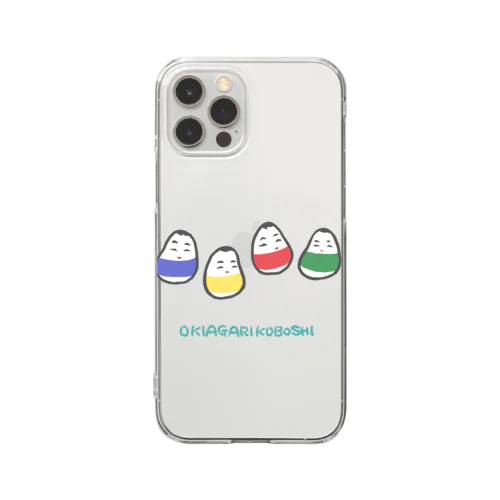 OKIAGARIKOBOSHI Clear Smartphone Case