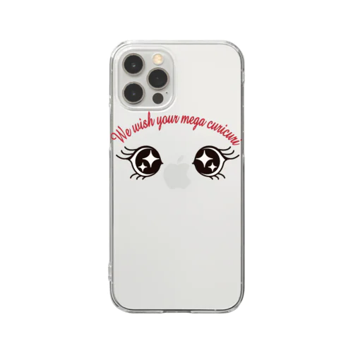 ウィウィッシュア 瞳(め)がクリクリ♪ Clear Smartphone Case