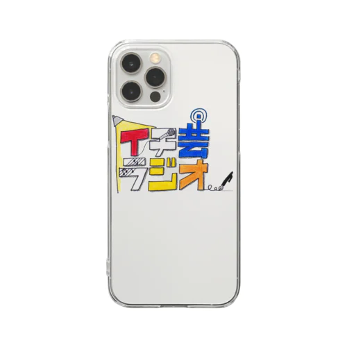 イチ芸ラジオグッズ（ロゴ） Clear Smartphone Case