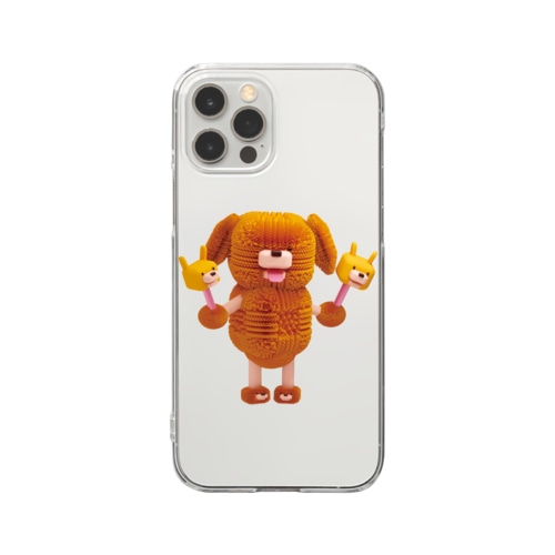 イヌチャン Clear Smartphone Case