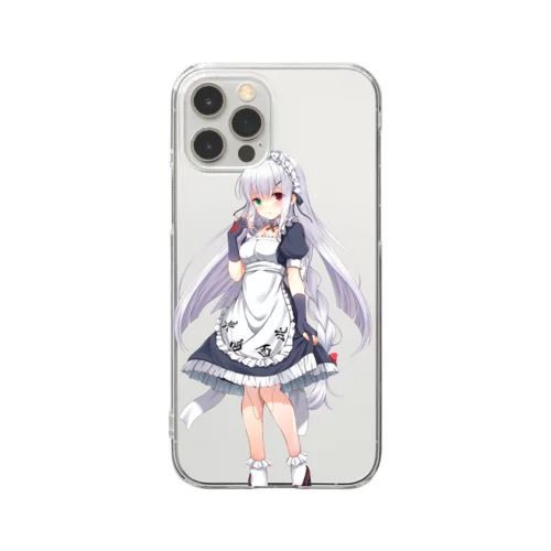 スマホを守って！国士さん！ Clear Smartphone Case