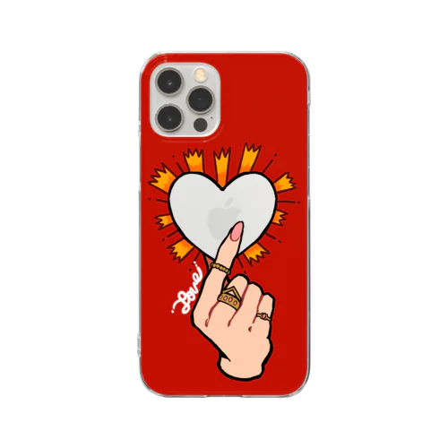 Love Clear Smartphone Case