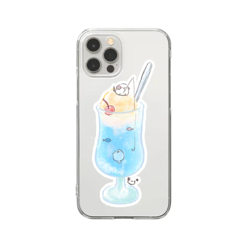 クリームラムネ Clear Smartphone Case