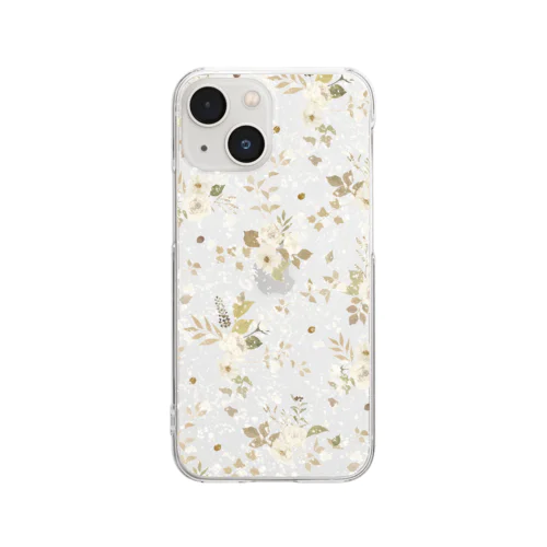 Ruimeme × 三浦朋代 〈Agathe〉flower Clear Smartphone Case