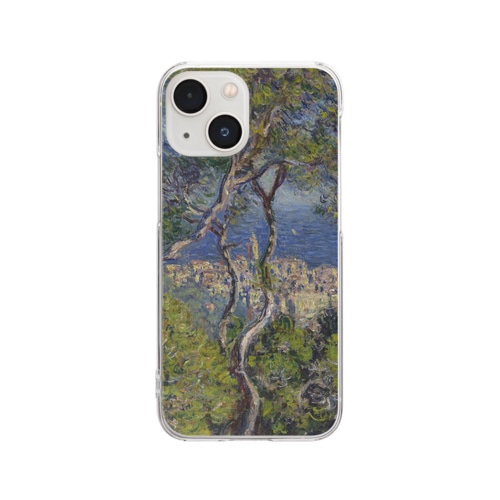 004-036　クロード・モネ　『ボルディゲラ』　クリア　スマホケース　iPhone 13mini/12mini/11Pro専用デザイン　CC4 Clear Smartphone Case