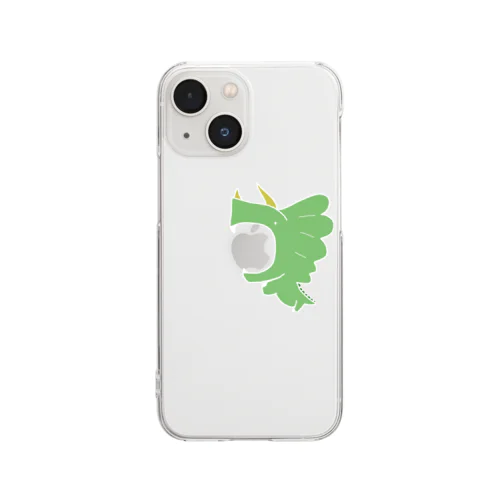 ぱくんちょザウルス Clear Smartphone Case