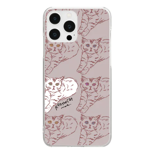 REN the CAT - petite Clear Smartphone Case