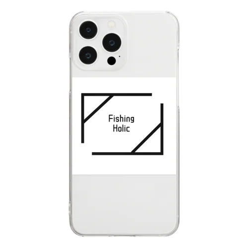 A angler 『Aから始まる全ての釣り人へ』 Clear Smartphone Case