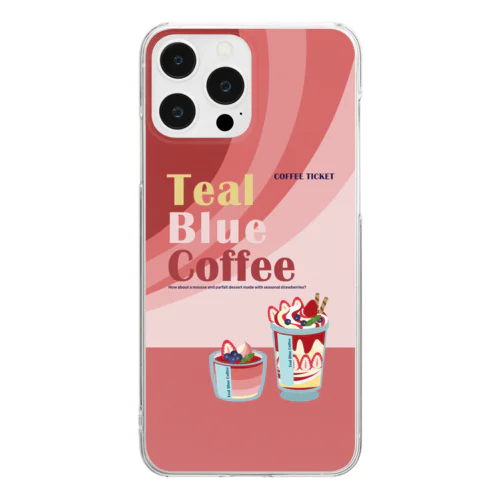 Special strawberry Clear Smartphone Case