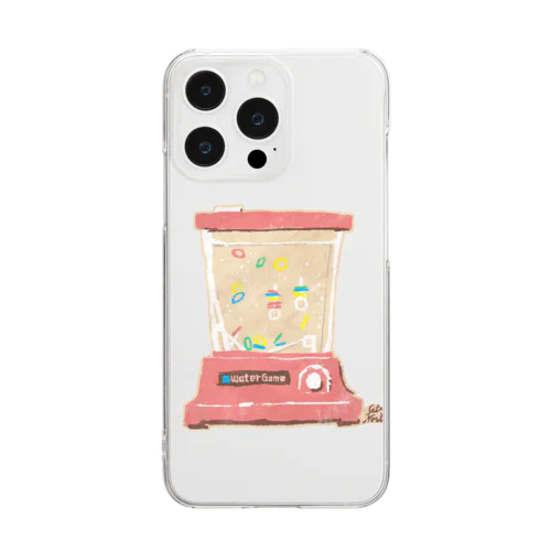 【昭和】ウォーターゲーム Clear Smartphone Case