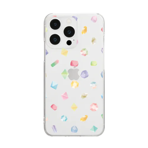 鉱石【kouseki】 iPhoneケース Clear Smartphone Case